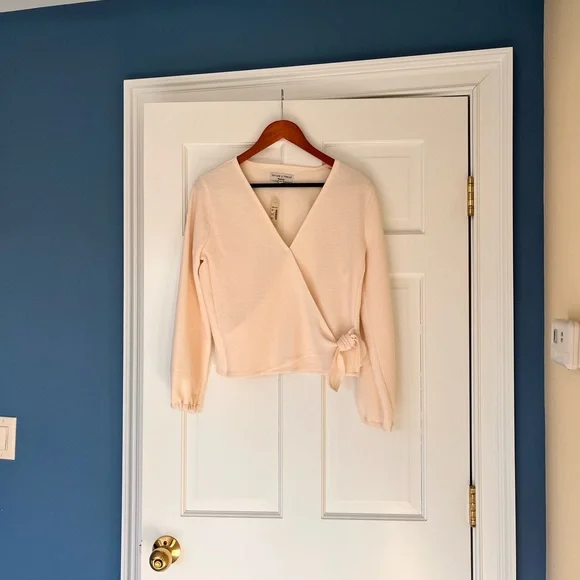 Madewell Texture & Thread Wrap-Style Shirt - Picture 2 of 8